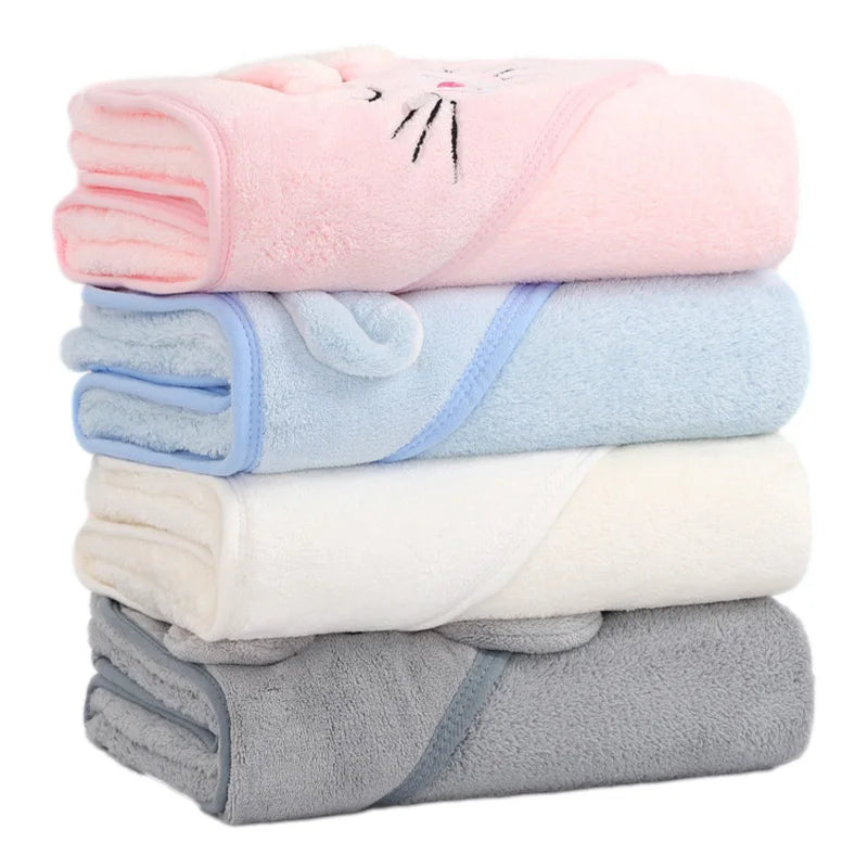 Poncho Serviette Bébé Animal