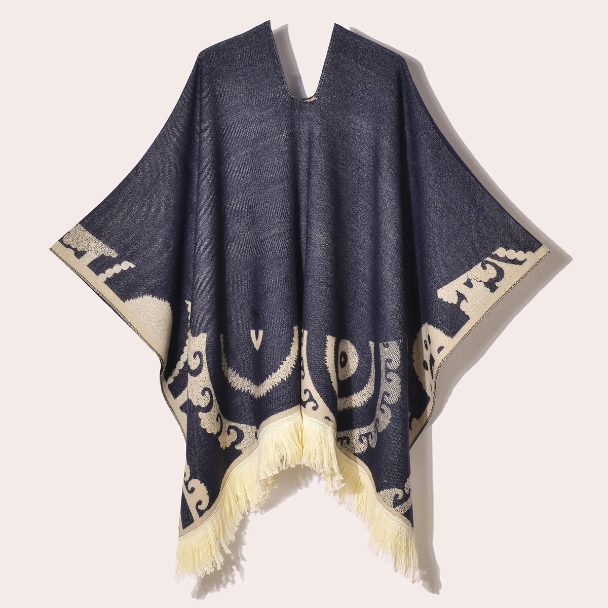 Poncho Traditionnel Femme