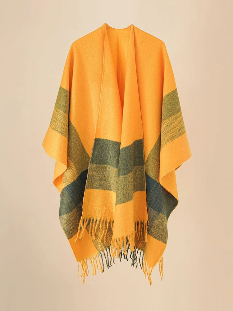 Poncho "Alpaga" Femme