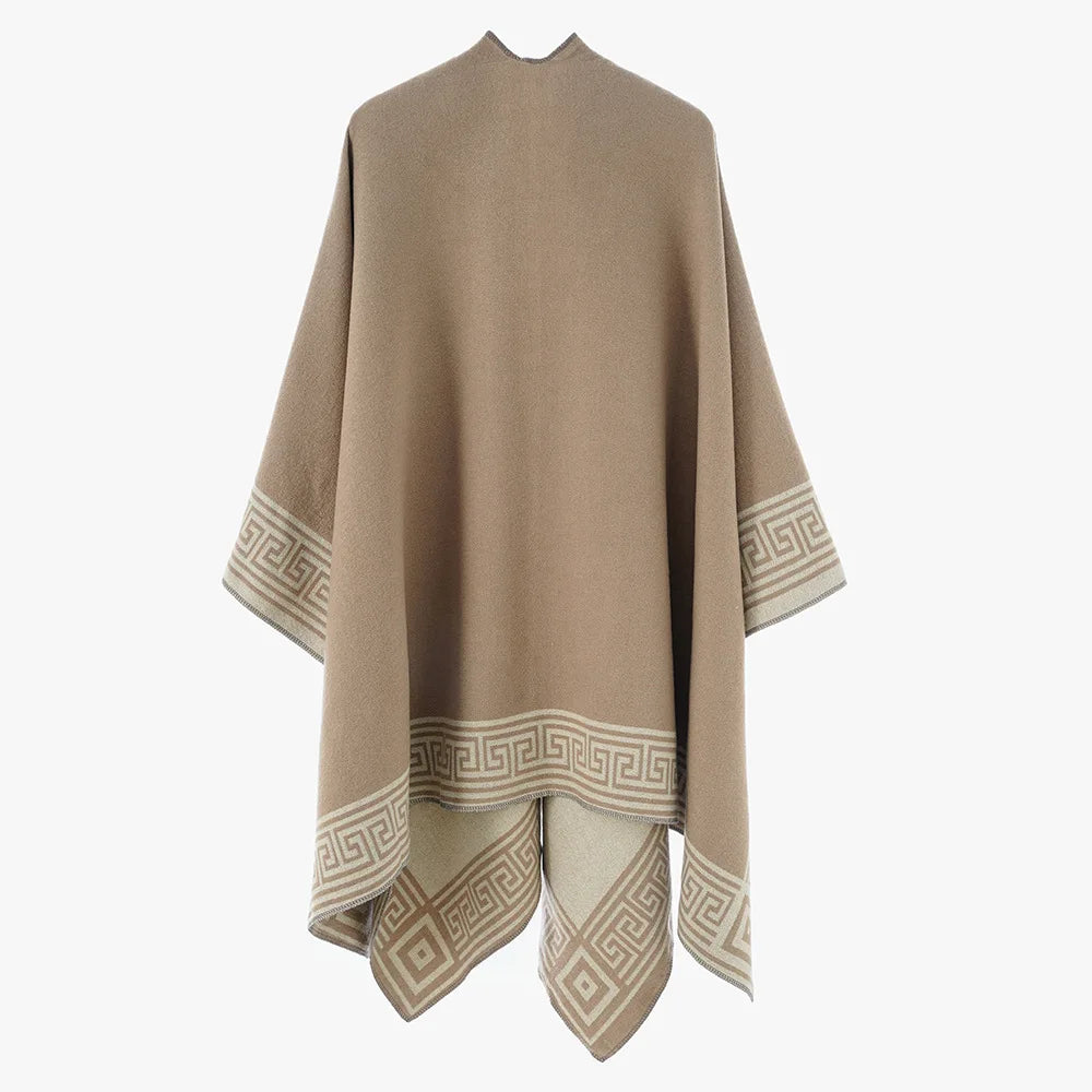 Poncho Luxe Femme