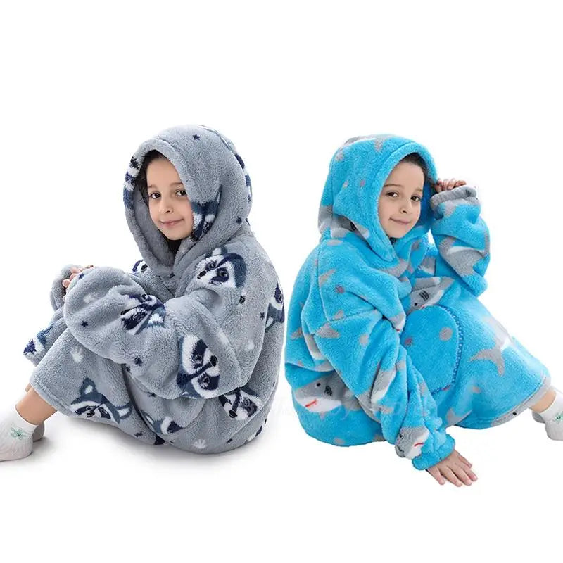 Poncho Polaire Enfant Avocat