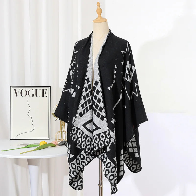 Poncho Homme Moderne motif