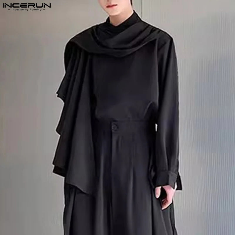 Poncho Homme Franges