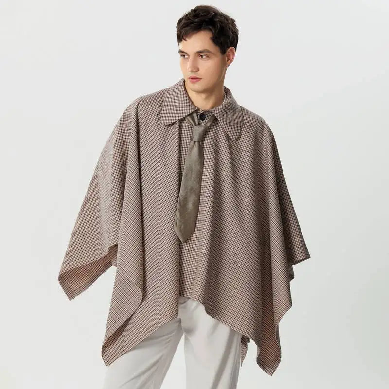 Poncho Homme Fashion Chemise