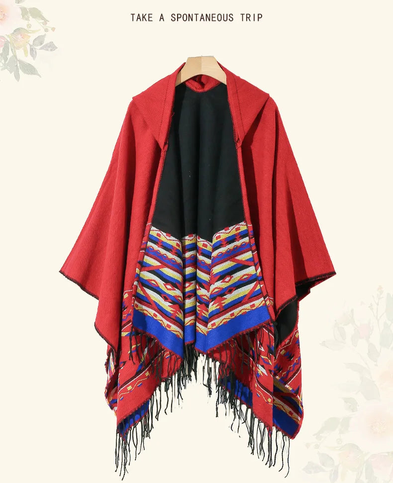 Men's Cape with Fringe