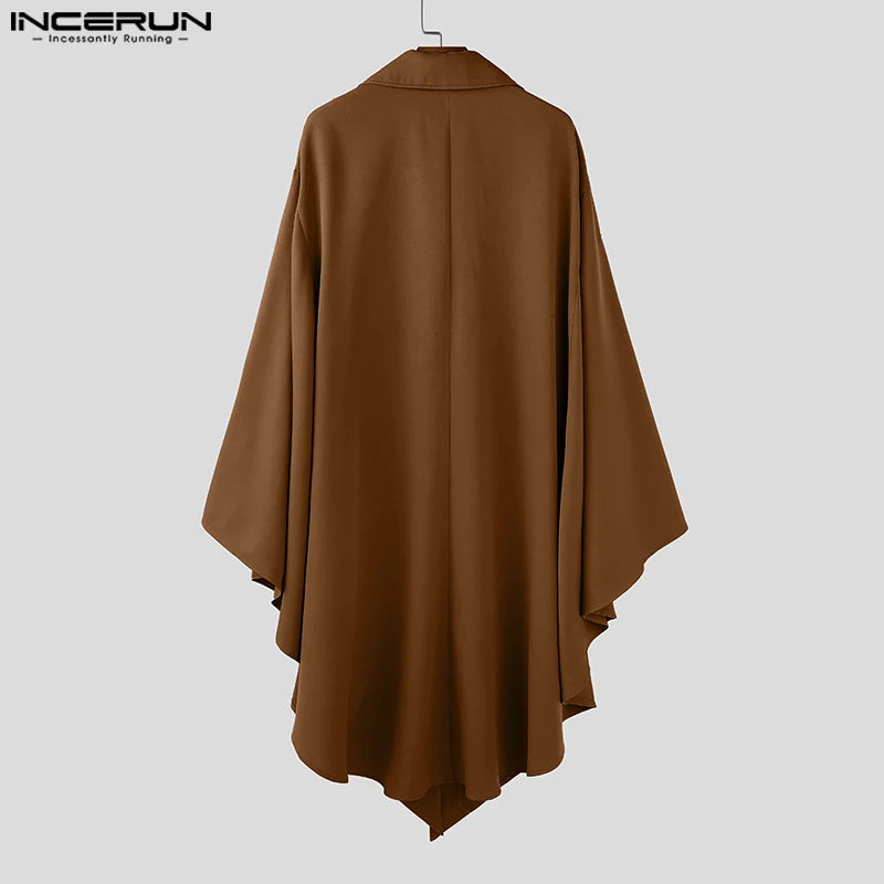 Poncho Trench Elégant Homme