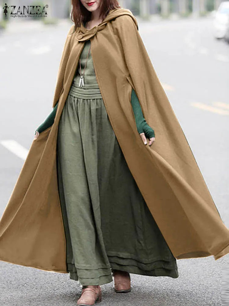 Cape Femme en Laine