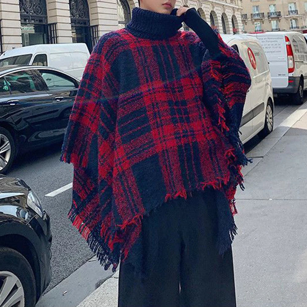 Poncho Coton Homme