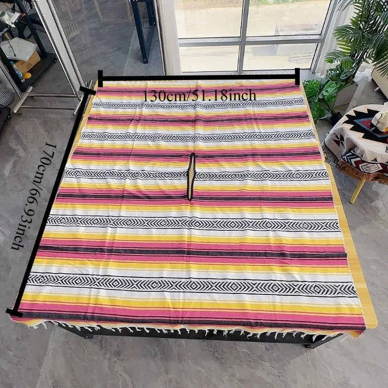Poncho Mexicain Classique