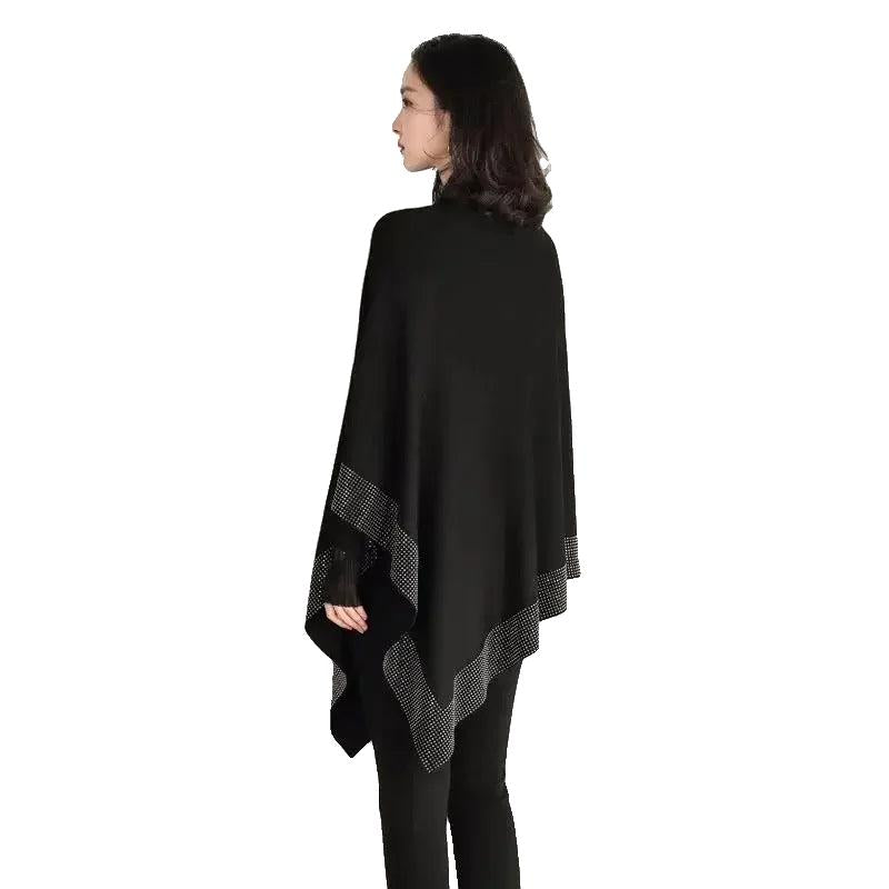 Poncho Chic Femme