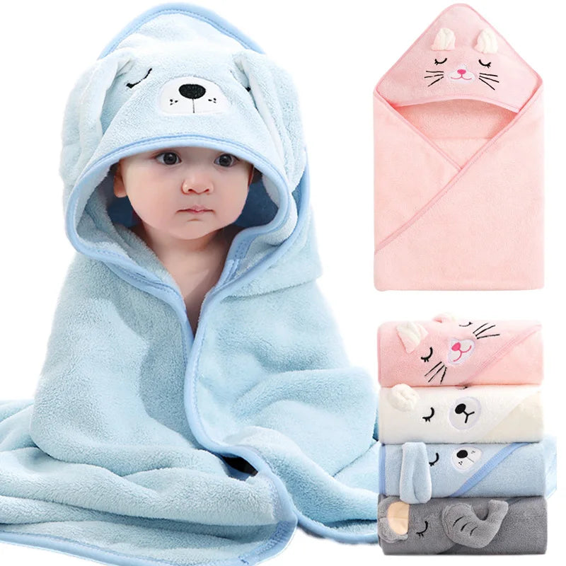 Poncho Serviette Bébé Animal