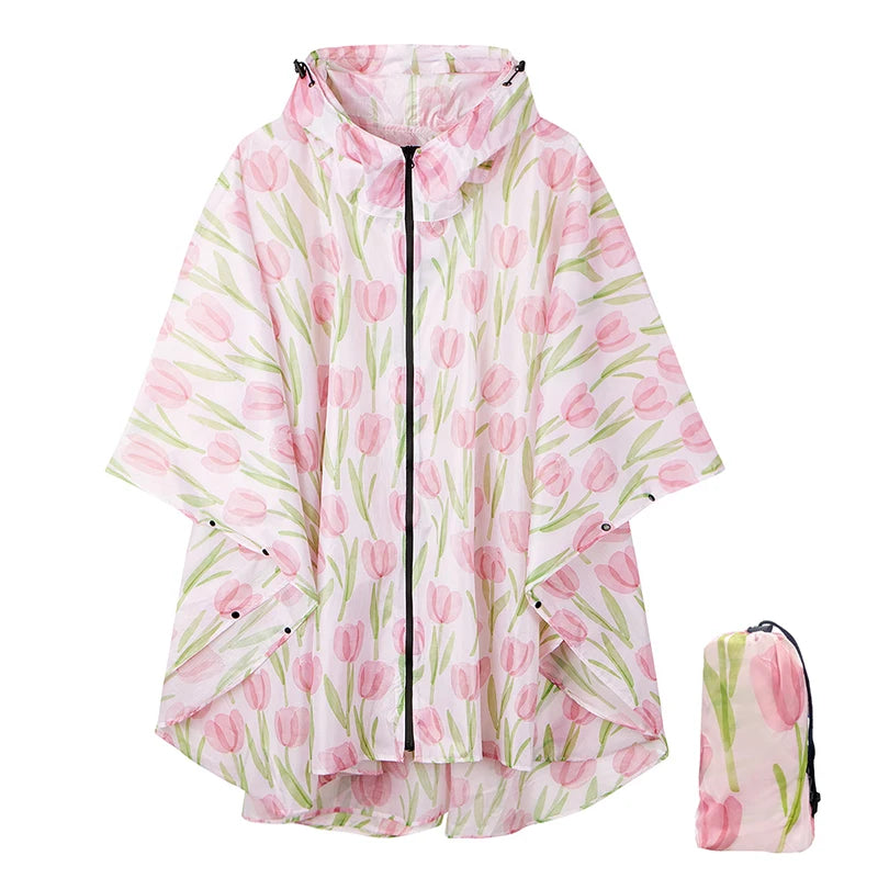 Poncho Pluie Unisexe Arc-en-Ciel