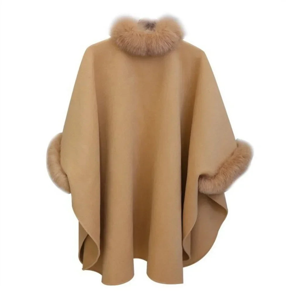 Poncho Manteau Femme