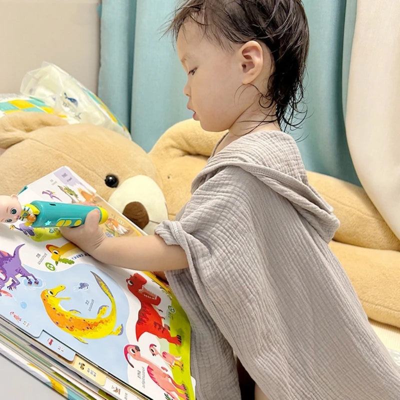 Poncho Serviette Coton Enfant
