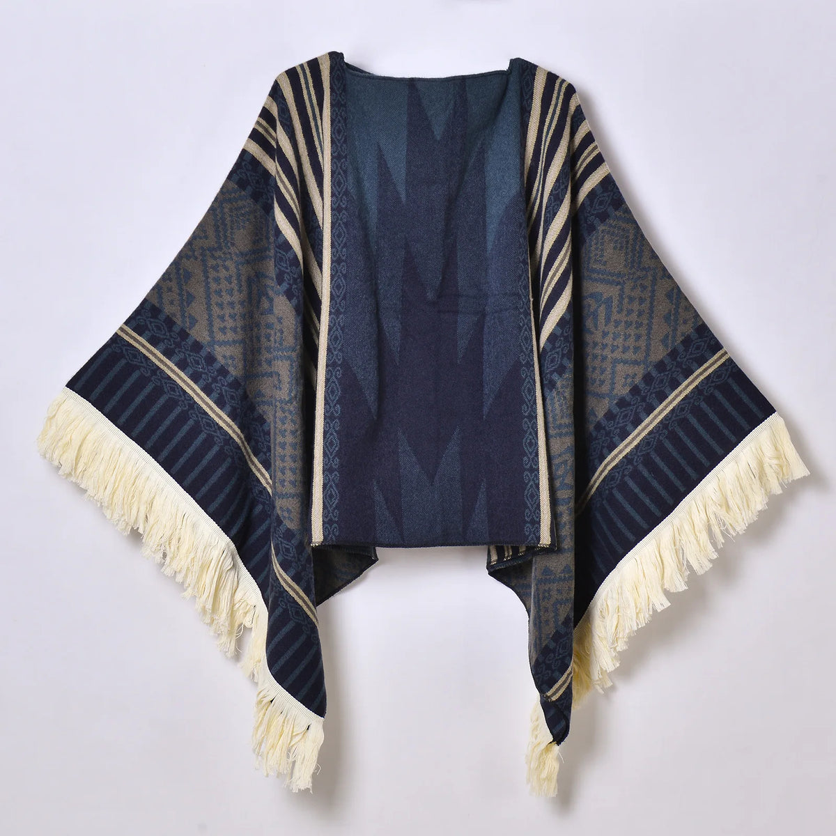 Poncho Traditionnel Femme