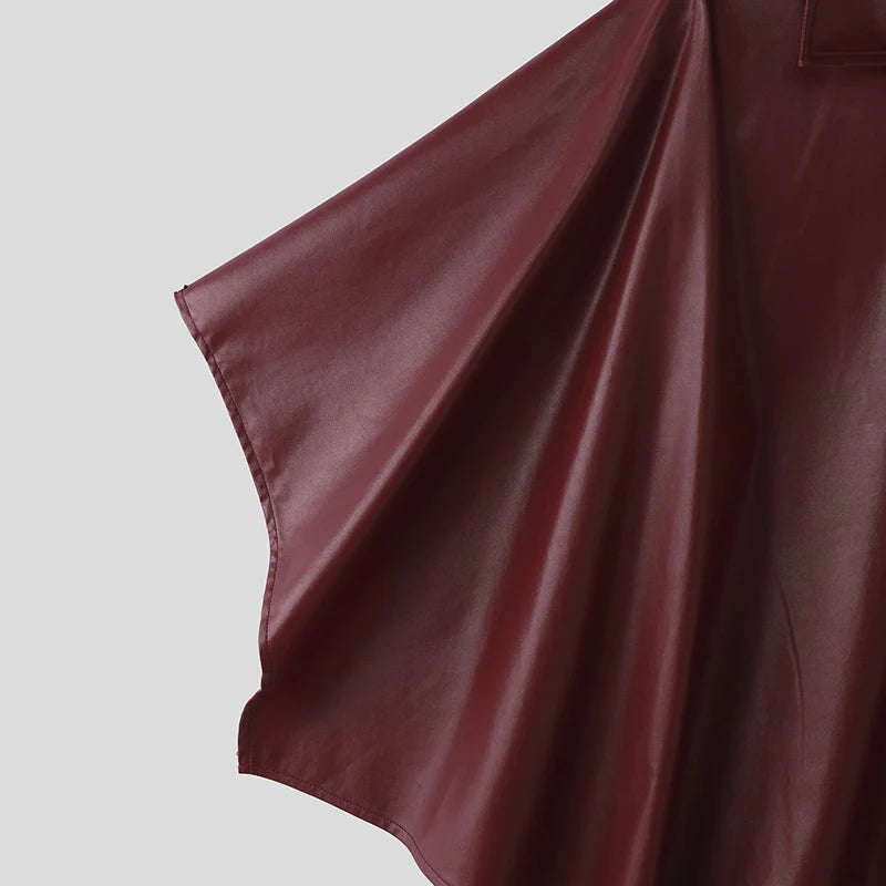 Men's poncho coat
