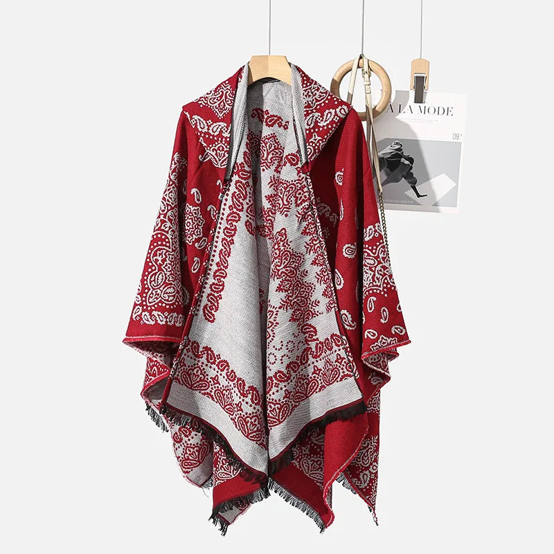 Men's Alpaca Poncho