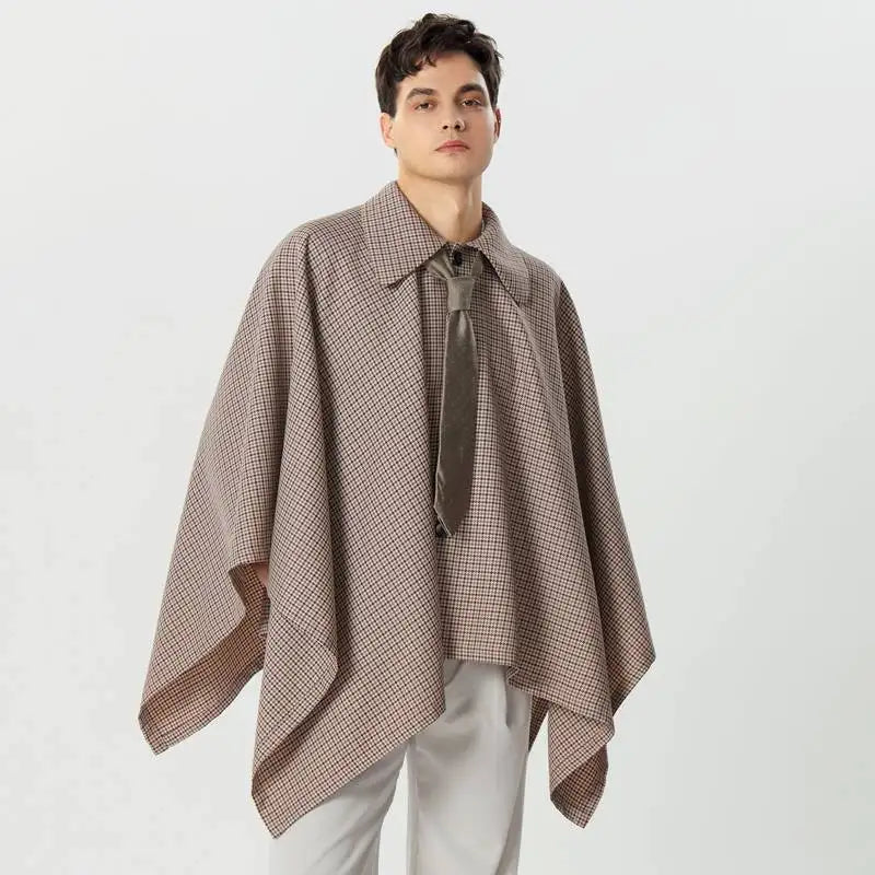 Poncho Homme Fashion Chemise