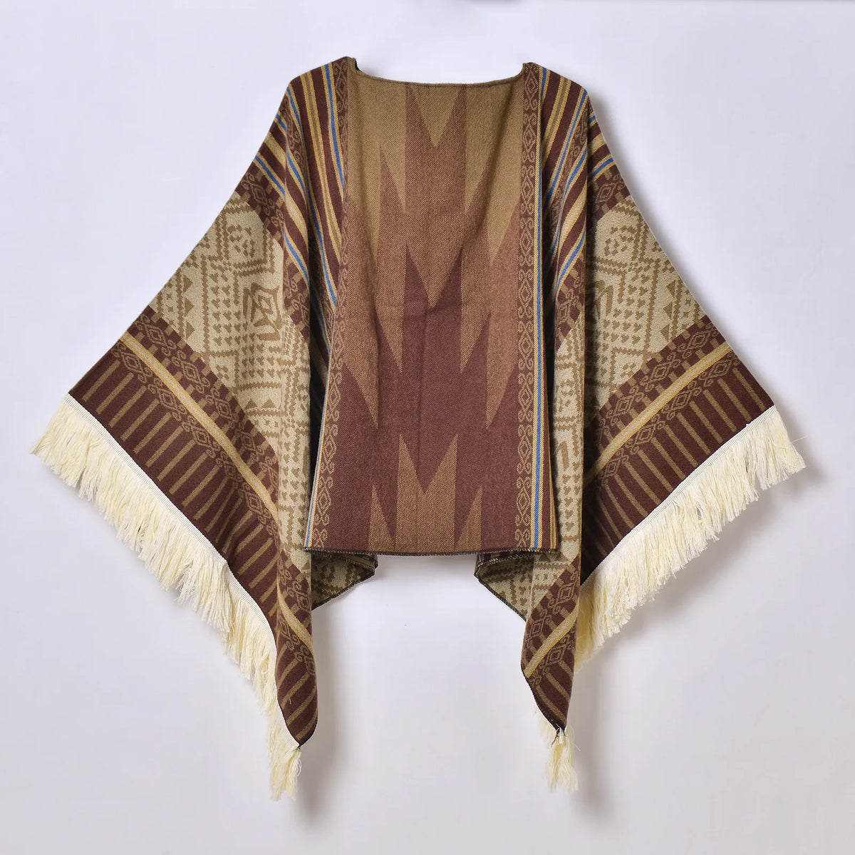 Poncho Traditionnel Femme