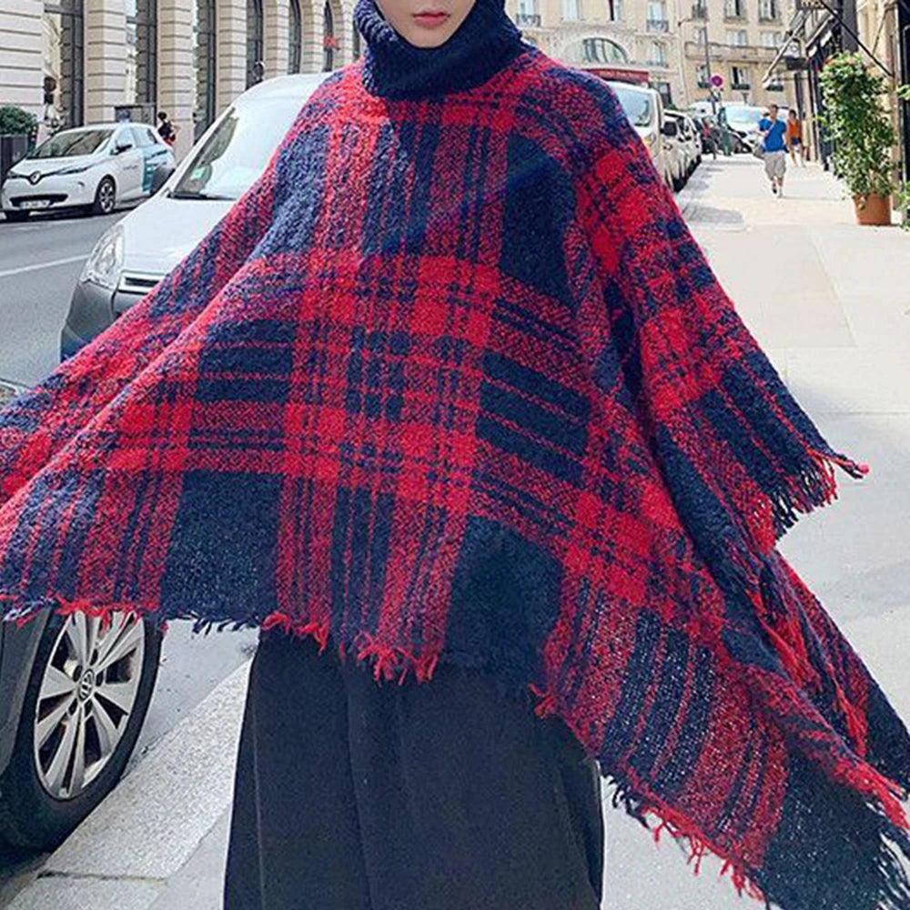 Poncho Coton Homme
