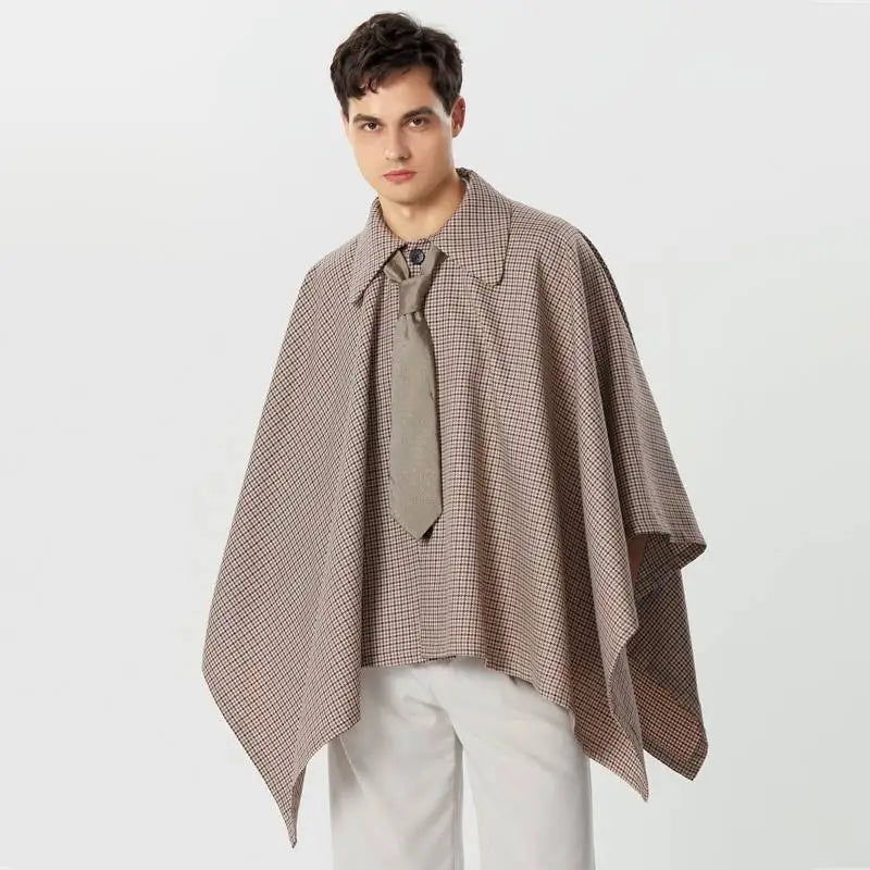 Poncho Homme Fashion Chemise