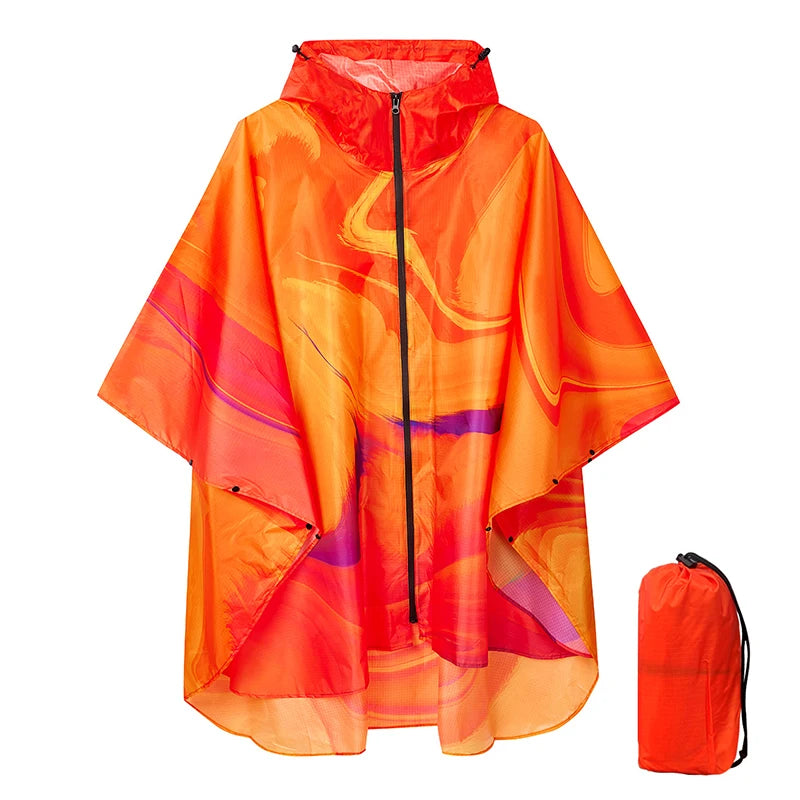 Poncho Pluie Unisexe Arc-en-Ciel