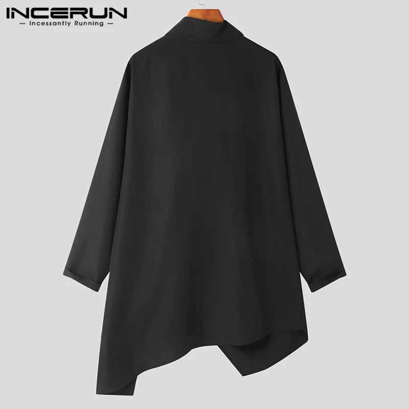 Men's Long Fashion Poncho