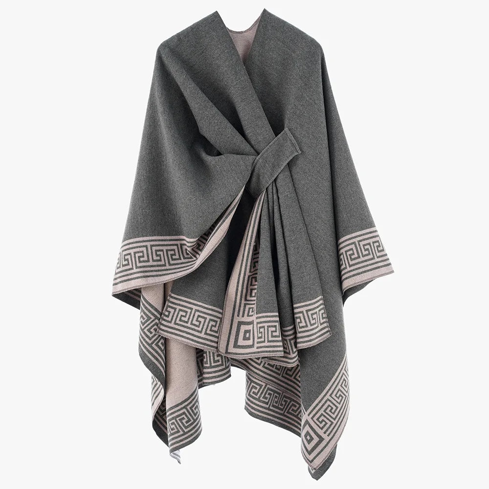 Poncho Luxe Femme