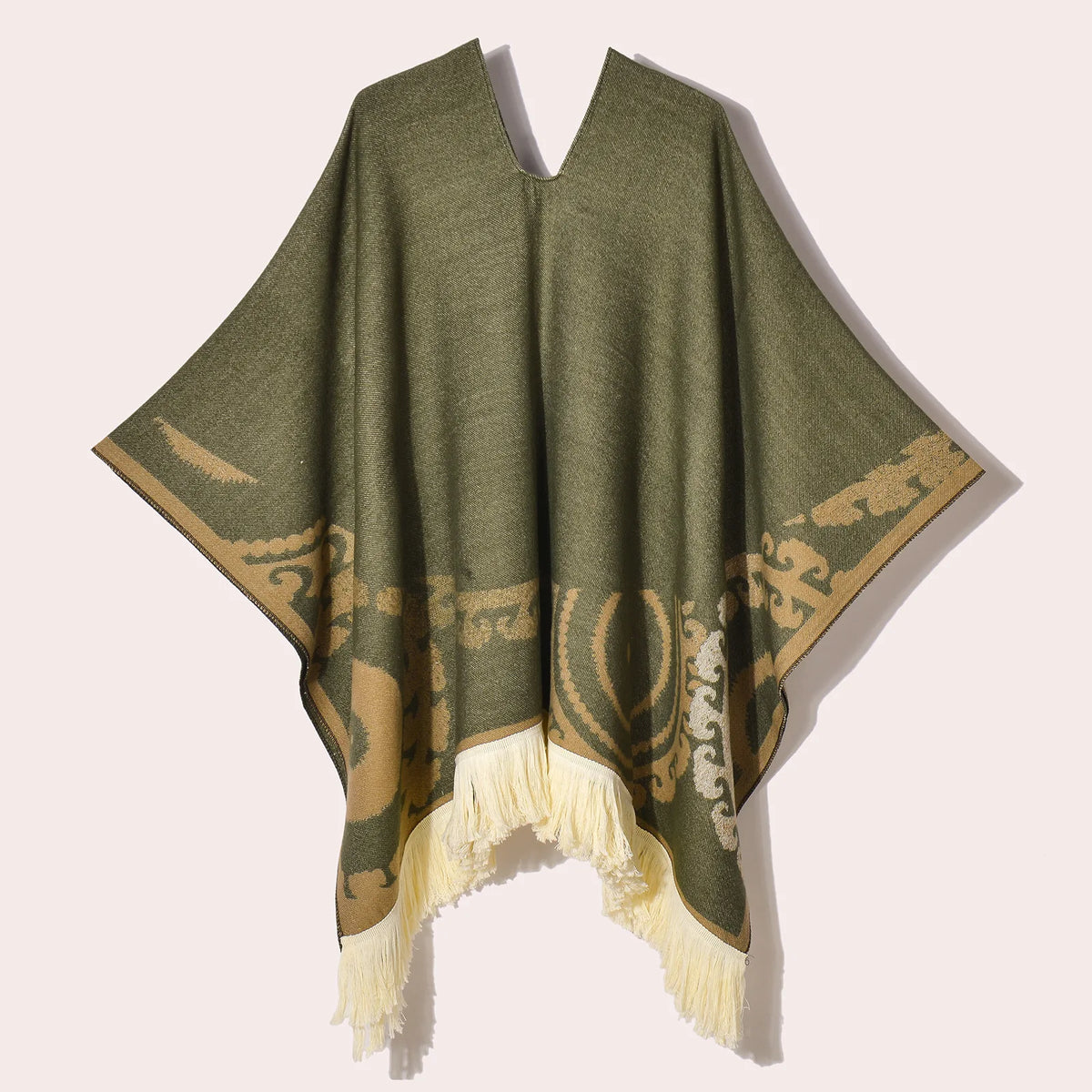 Poncho Traditionnel Femme