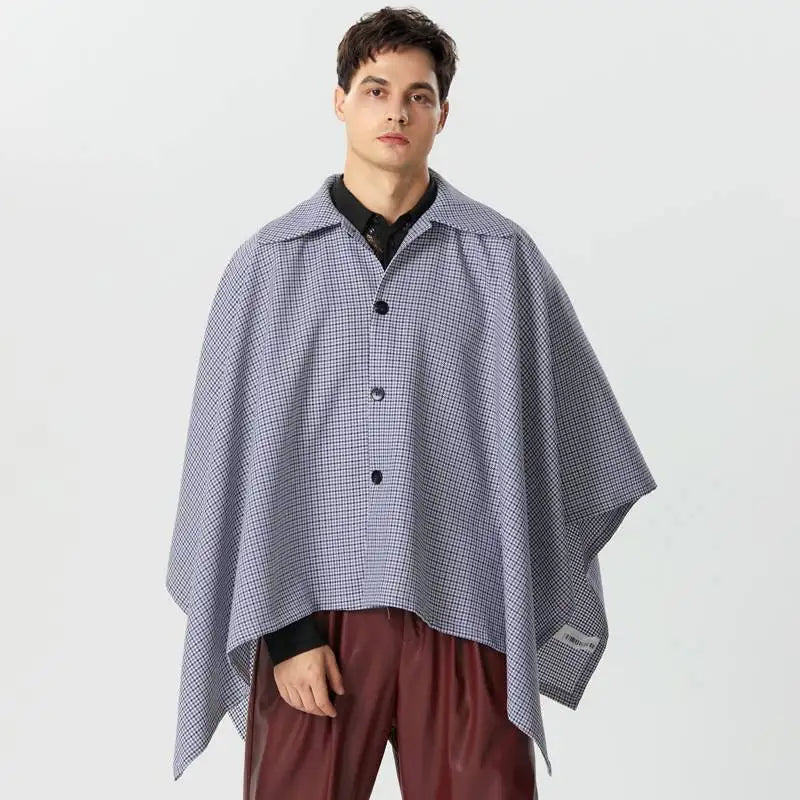 Poncho Homme Fashion Chemise