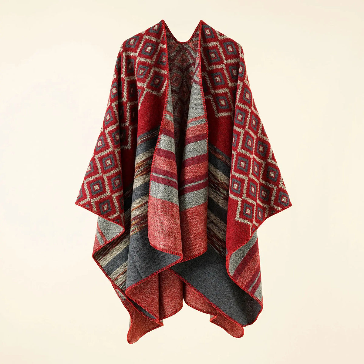 Poncho Automne Femme