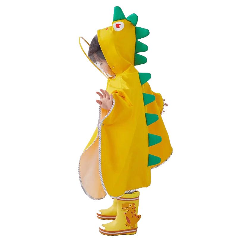 Poncho Pluie Enfant Dinosaure