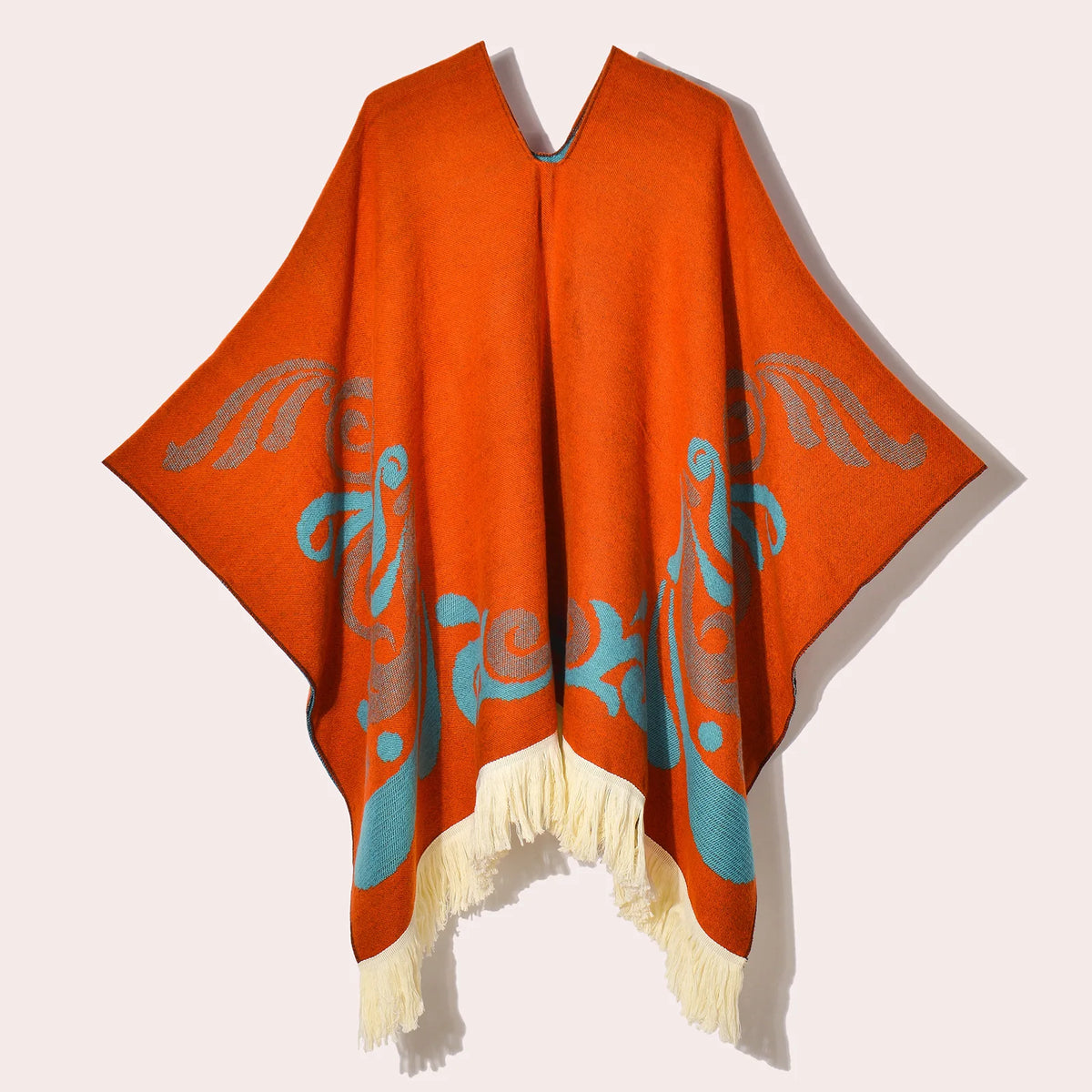 Poncho Traditionnel Femme