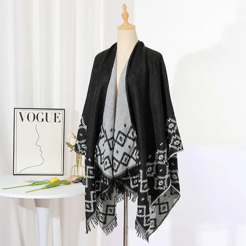 Poncho Homme Moderne motif