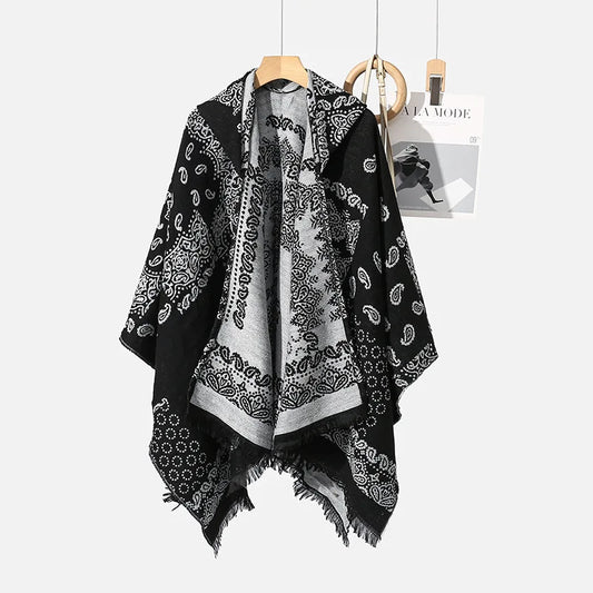 Poncho Alpaga Homme