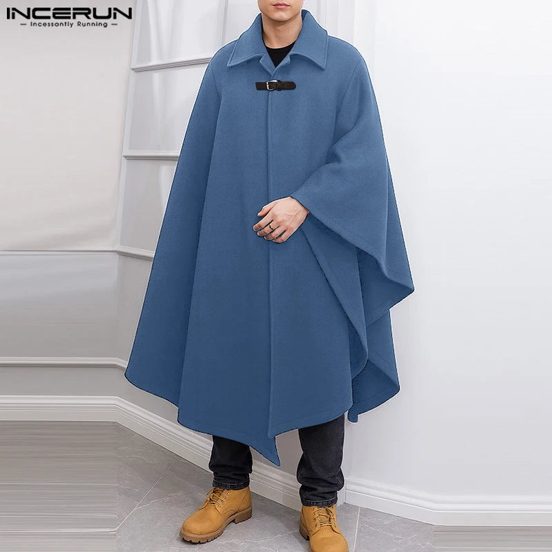 Poncho Trench Elégant Homme