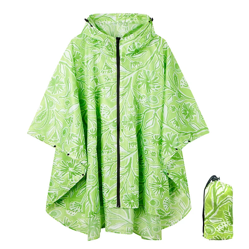 Poncho Pluie Unisexe Océan Feu