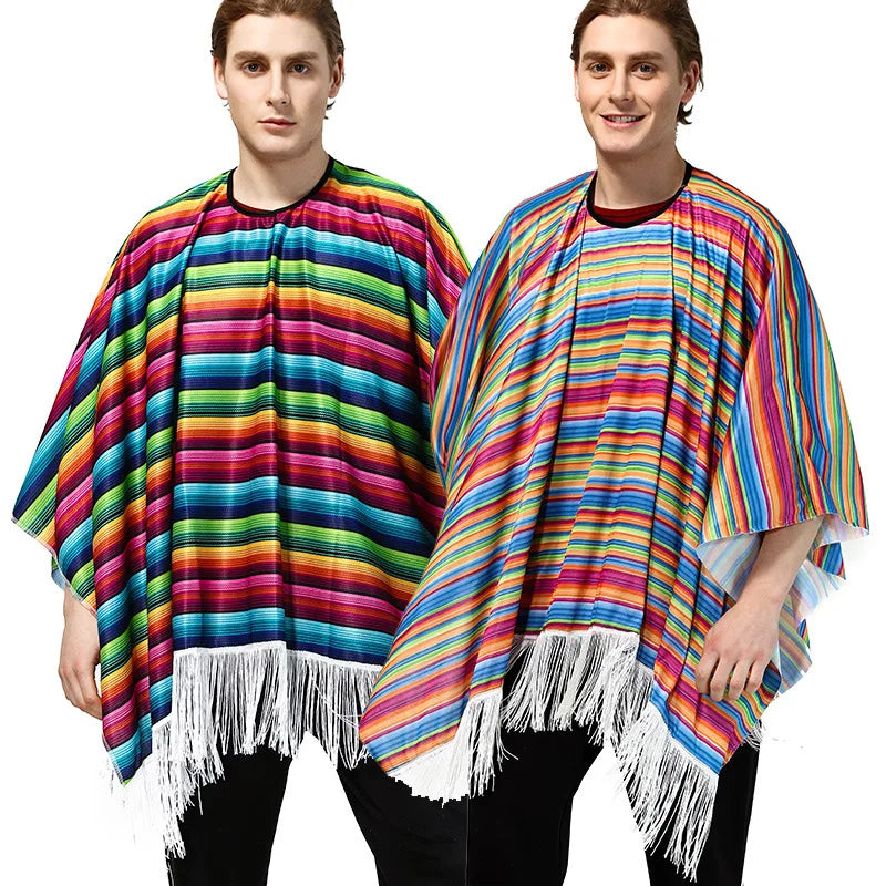 Poncho homme mexicain