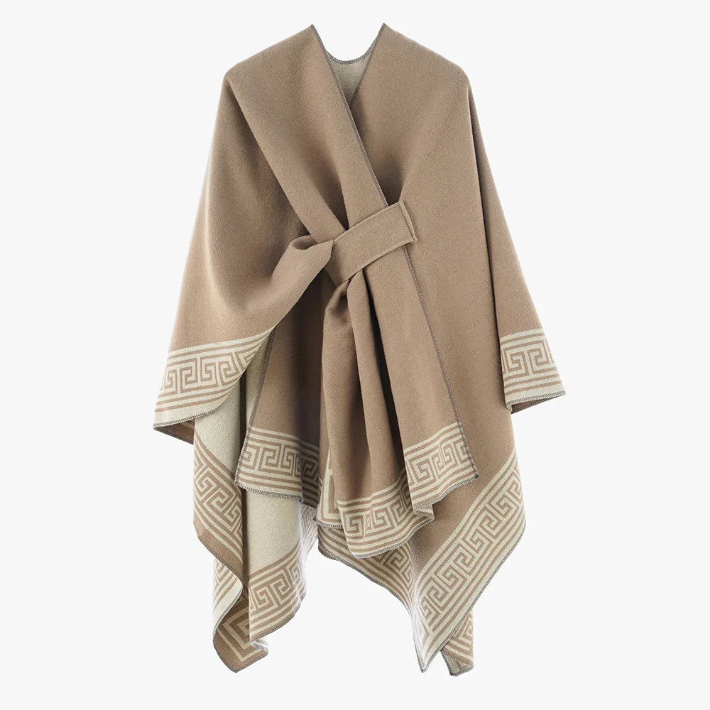 Poncho Luxe Femme