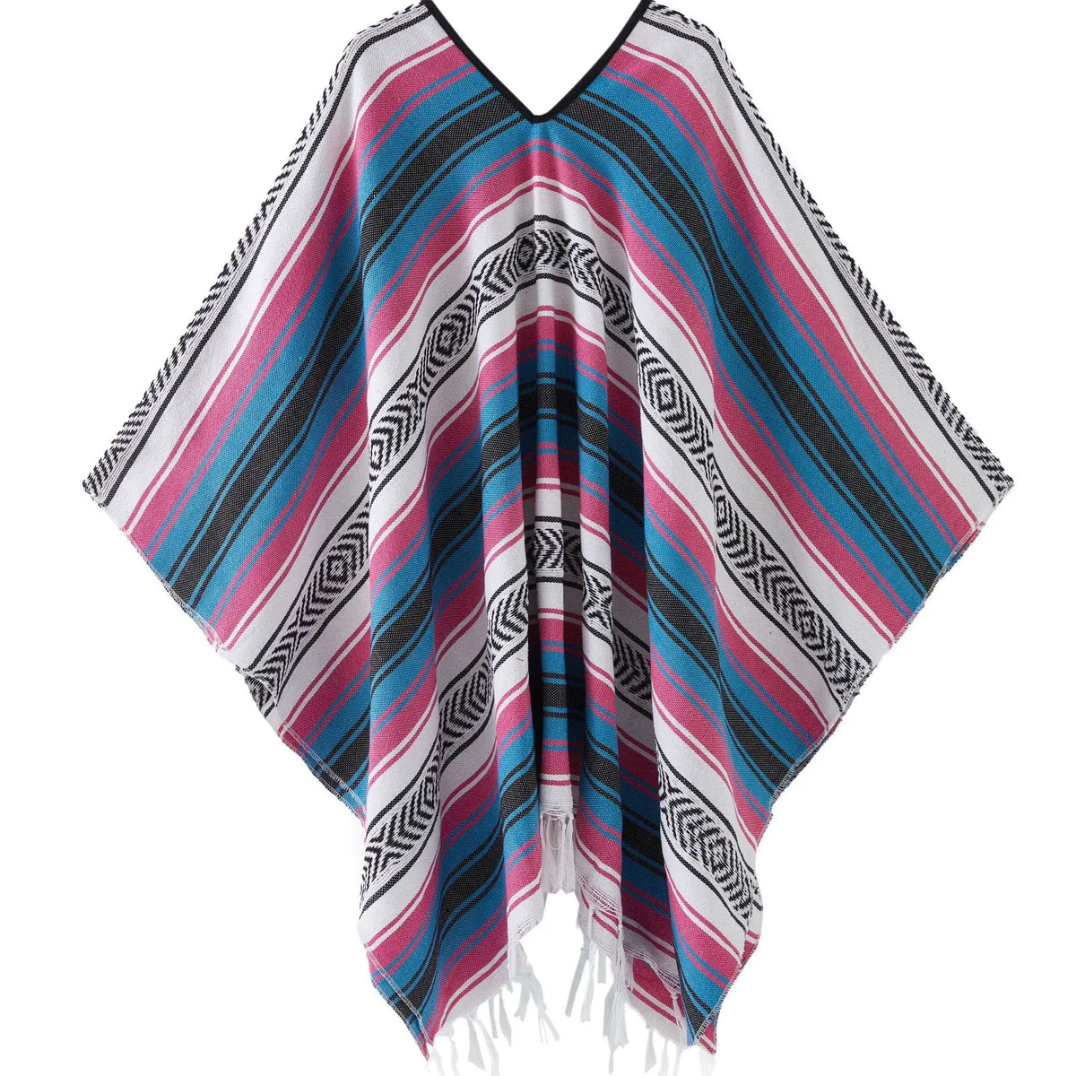 Poncho Mexicain Classique