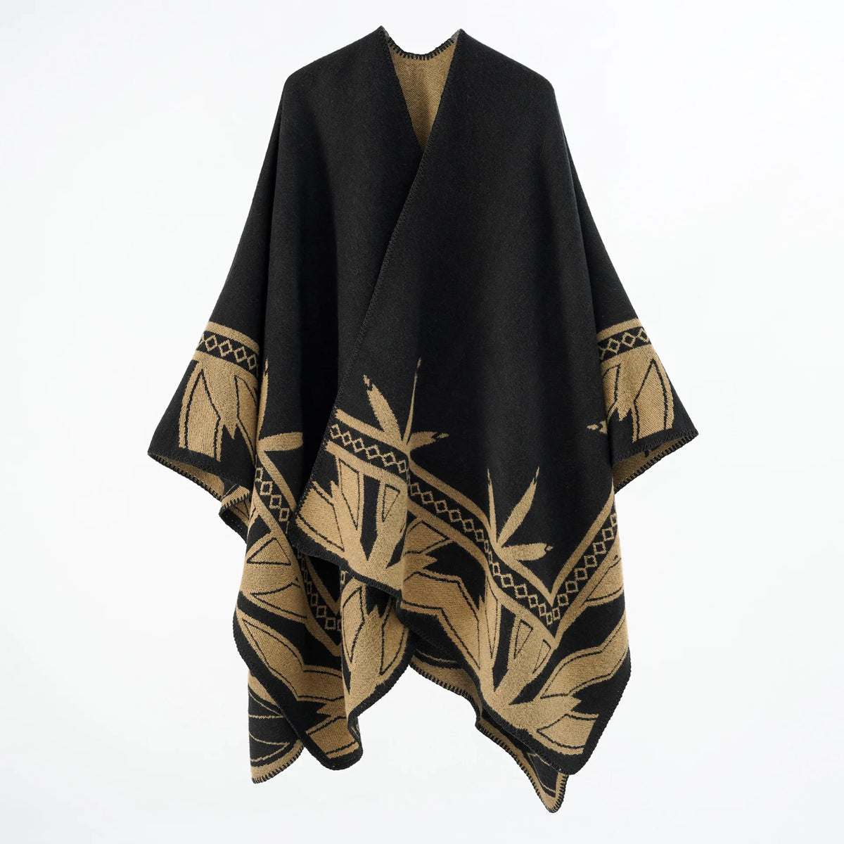 Poncho Ethnique Femme