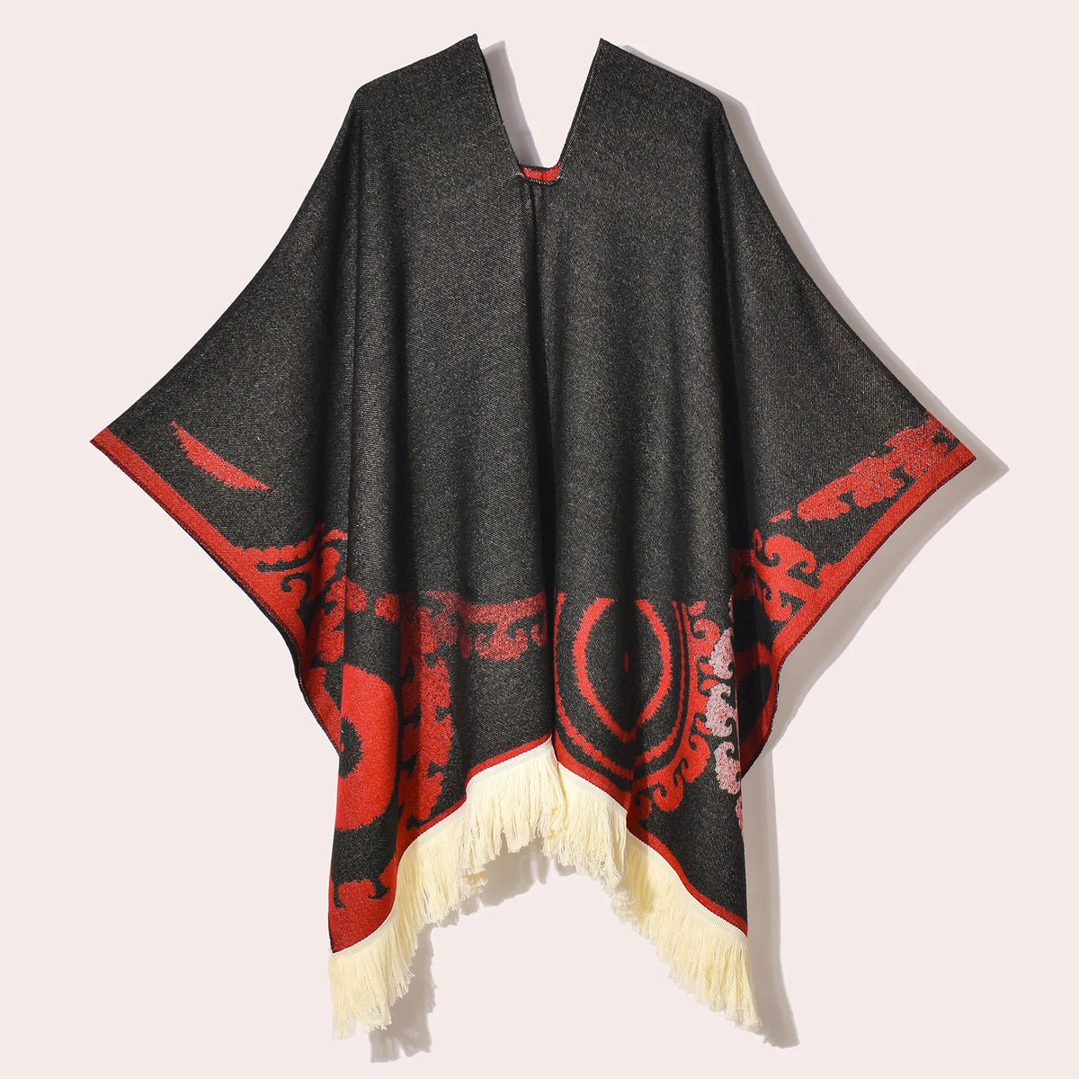 Poncho Traditionnel Femme