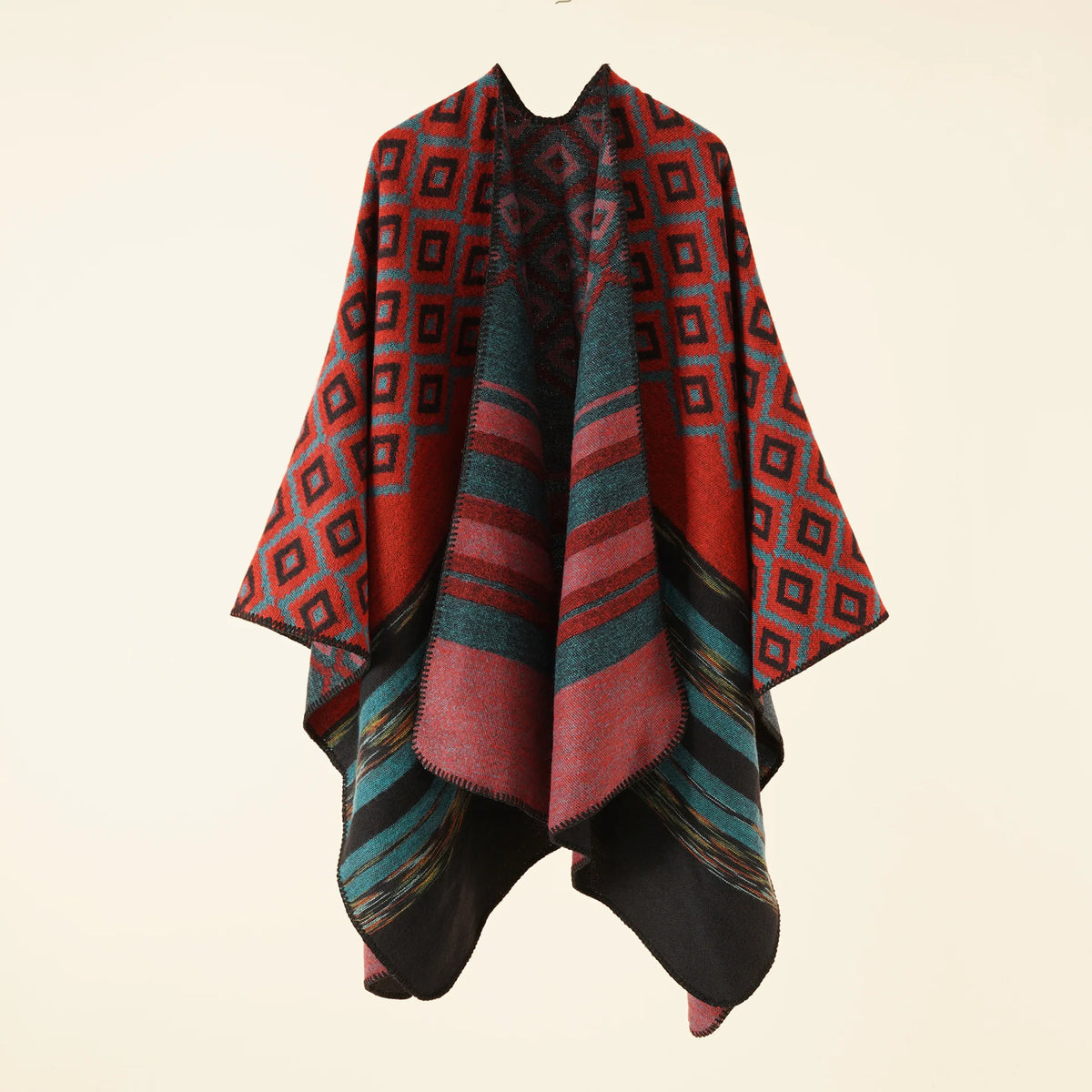 Poncho Automne Femme
