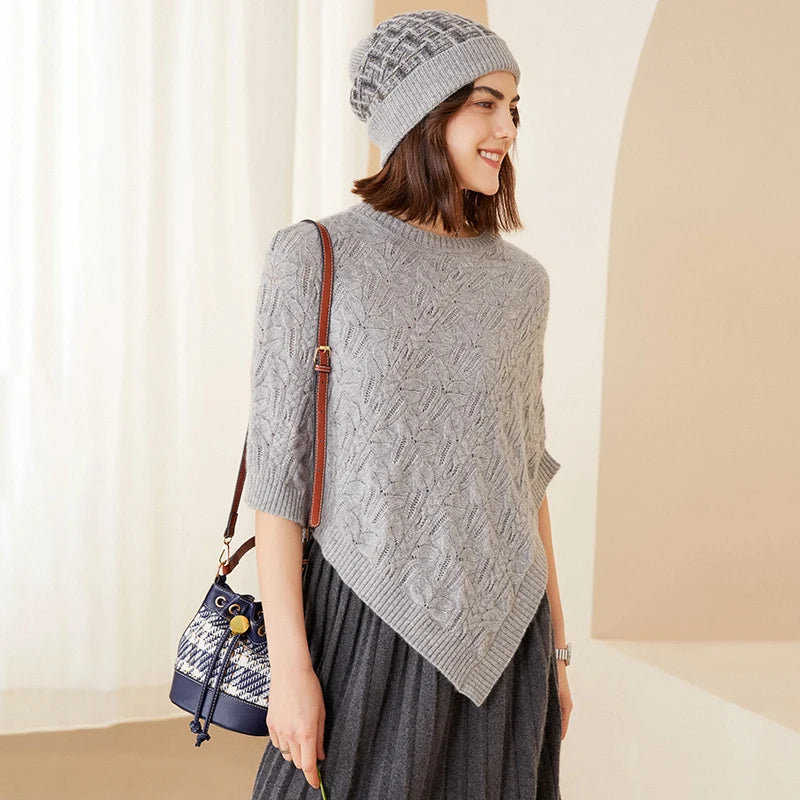 Poncho Cachemire Elegance