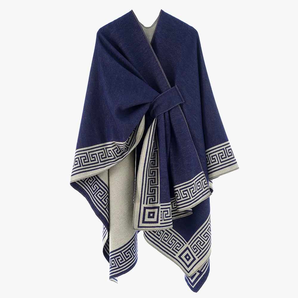 Poncho Luxe Femme
