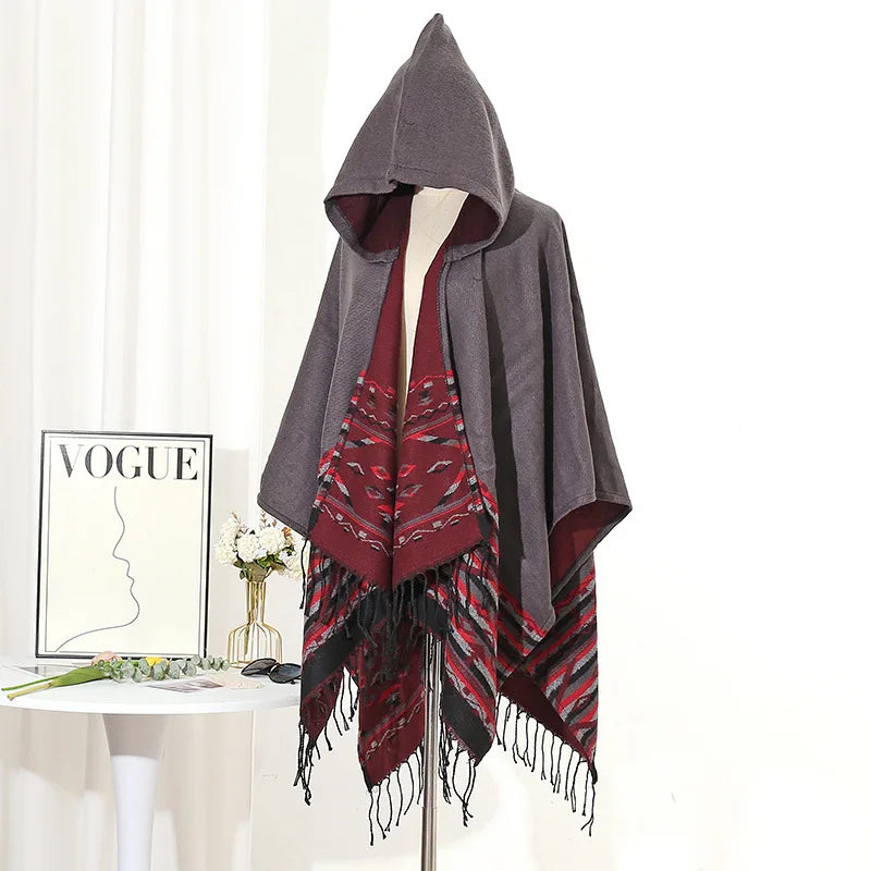 Men's Cape with Fringe