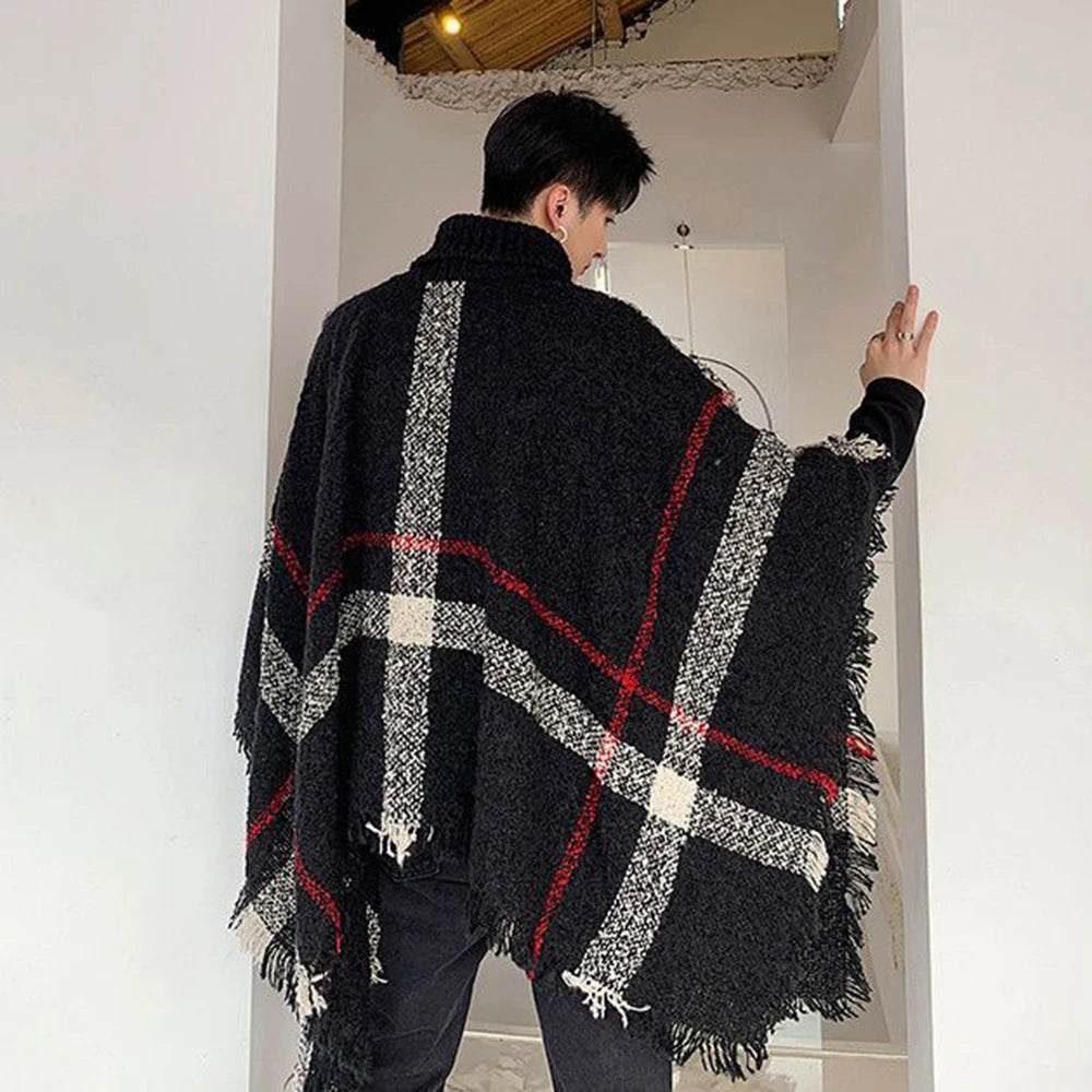 Poncho Coton Homme