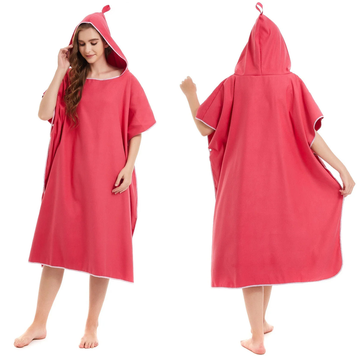 Poncho Plage Microfibre Femme