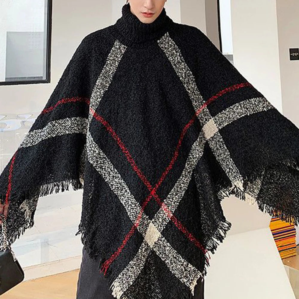 Poncho Coton Homme