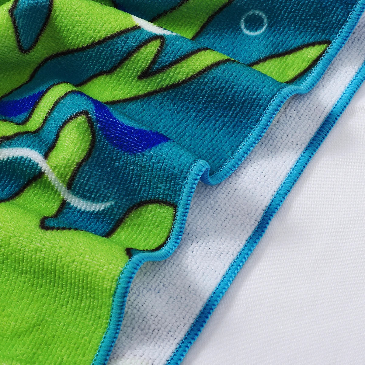 Children's Seahorse Poncho Towel